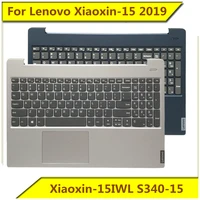 for lenovo xiaoxin 15 2019 keyboard xiaoxin 15iwl s340 15 keyboard c shell upper cover new original for lenovo notebook