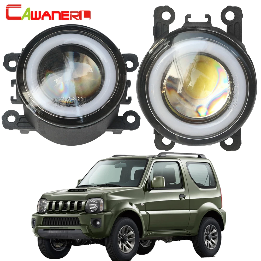 Cawanerl для Suzuki Jimny FJ 1998-2014 автомобиля 30 Вт 3000LM COB светодиодный туман светильник Ангел