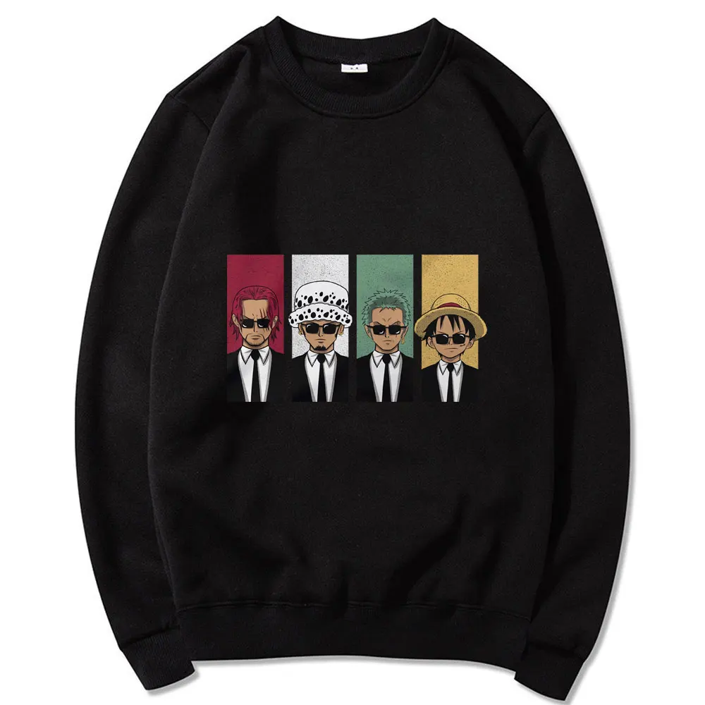 

Manga One Piece Clothing Printed Mens Comic Cartoon Tracksuit Long Sleeve Male Fashion Cool Casual Harajuku Loose Sweatshirts