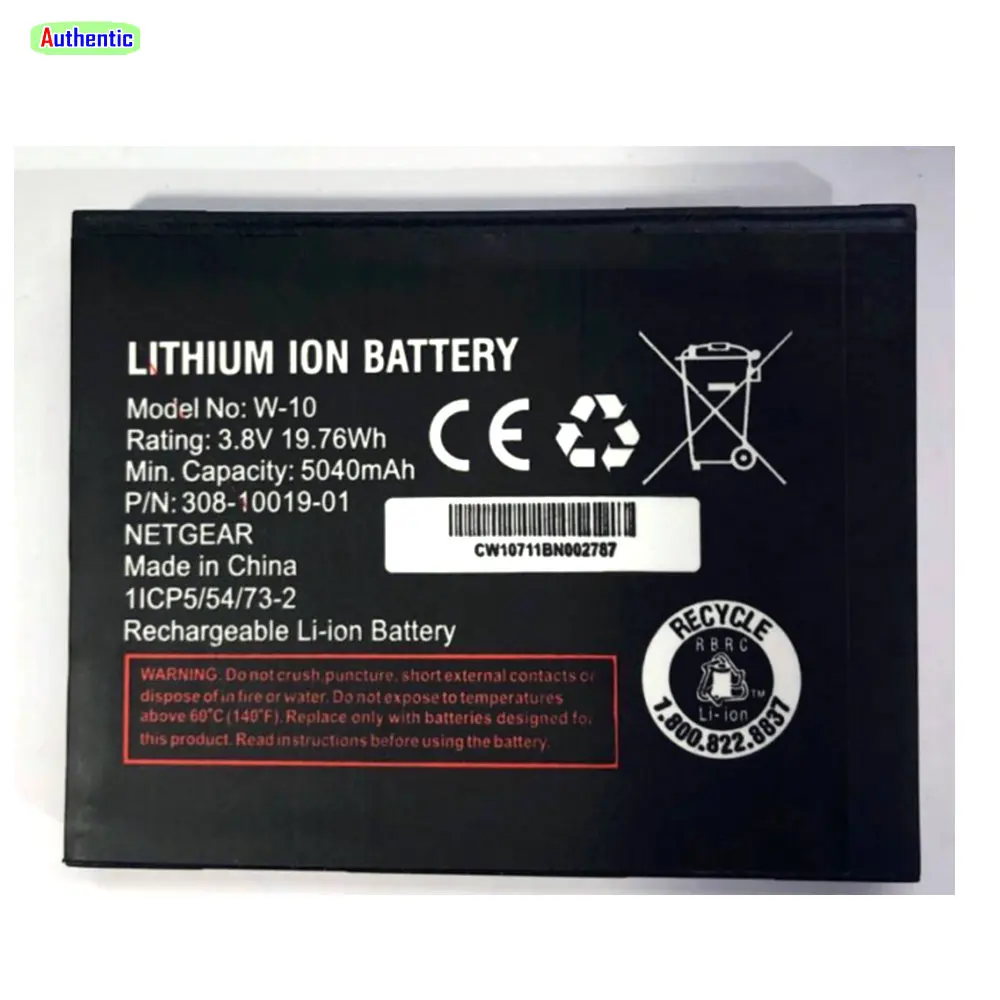 5040MAH 19.76WH 3.8V Original  battery for NETGEAR NightHawk M1 MR1100 Latest Production wifi router Batterie