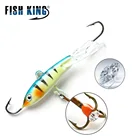 FISH KING 1 шт. 12 г15 г25 г, балансир для зимней подледной рыбалки, джиг-голова Isca, искусственная жесткая приманка с рыболовными крючками для джиггинга