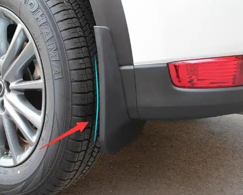 

FIT FOR MAZDA CX-5 CX5 2012 2013 2014 2015 2016 MUD FLAP FLAPS MUDFLAPS GUARD FRONT REAR MUDGUARDS SPLASH FENDER MOLDING 4PCS