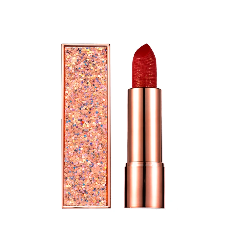 Новое поступление оранжевая водостойкая матовая бархатная Глянцевая губная