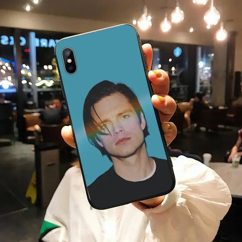 

Sebastian Stan hot famous actor Phone Case for iPhone 11 12 mini pro XS MAX 8 7 6 6S Plus X 5S SE 2020 XR shell