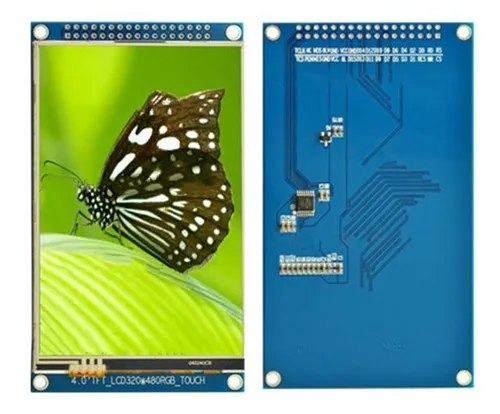 4 0 дюймовый 34PIN TFT ЖК сенсорный экран с адаптером платы ILI9488 ST7796 Привод IC XPT2046 16Bit