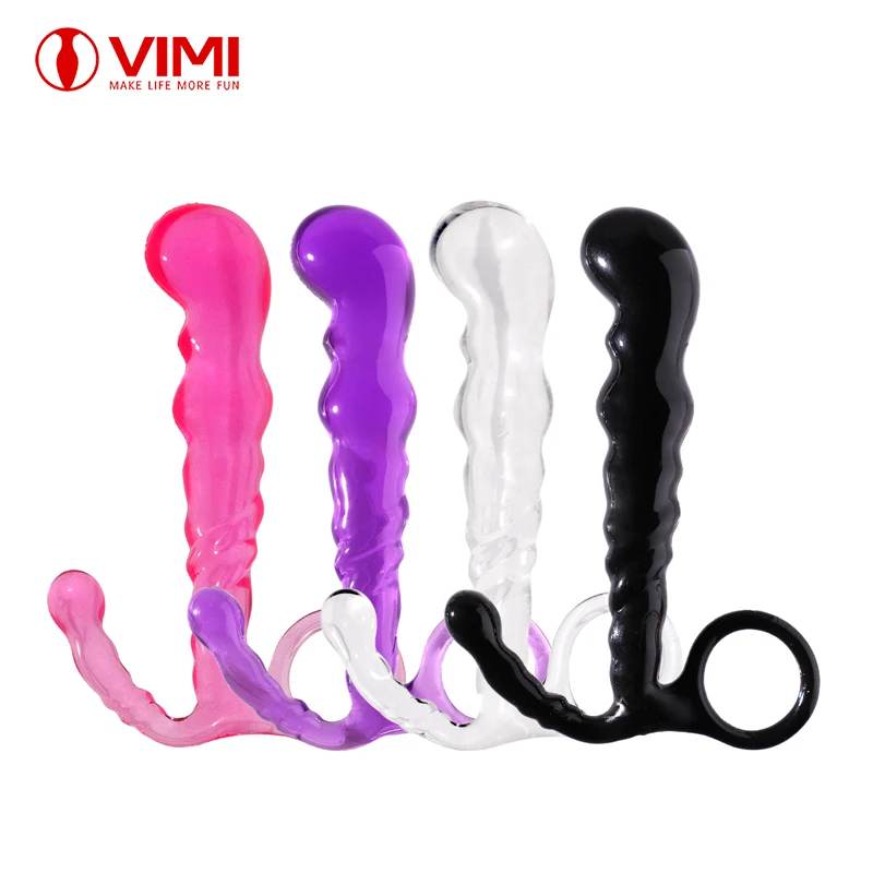 Анальная пробка MISE для мужчин и женщин силиконовая с бусинами вагинальный