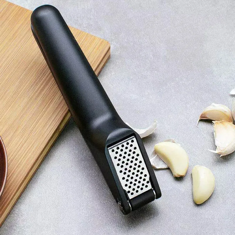 Original HUOHOU Kitchen Garlic Presser Manual Crusher Tool Micer Cutter Squeeze Fruit &amp Vegetable | Электроника
