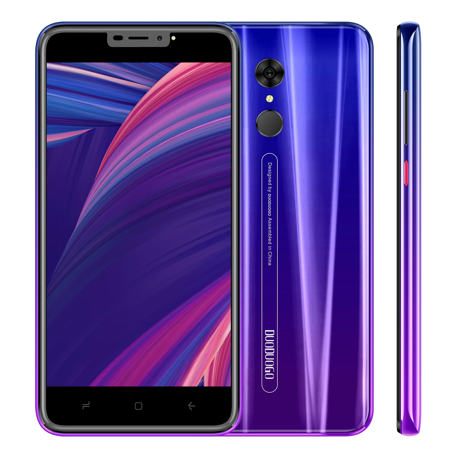 DUODUOGO G55 мобильный телефон Android 9 0 3 ГБ ОЗУ 16 Гб ПЗУ 13MP + 5MP 5 &quotHD ips 4800mAh отпечаток