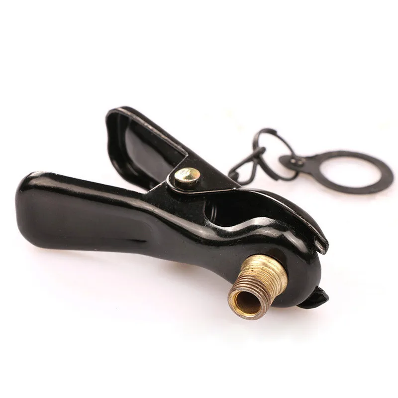 2 styles Bicycle Pump Valve Adapter Conversion Clip Schrader Turn To Woods Metal Gas Nozzle |
