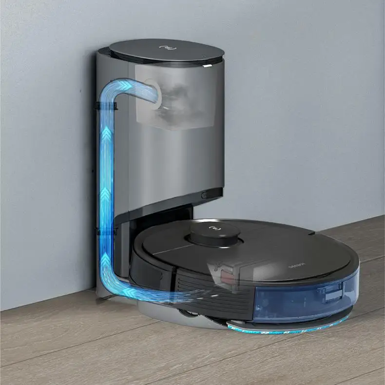 Робот пылесос ECOVACS DEEBOT OZMO T8AIVI с док станцией для уборки дома дистанционное