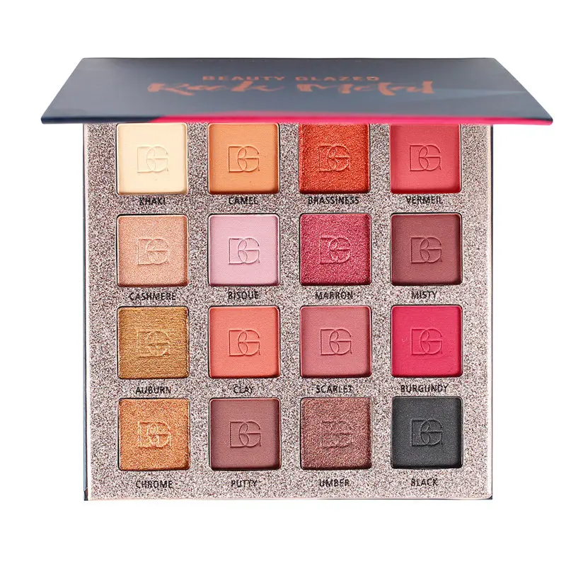 Beauty Glazed очаровательные тени для век 16 цветов натуральные матовые Перламутровые