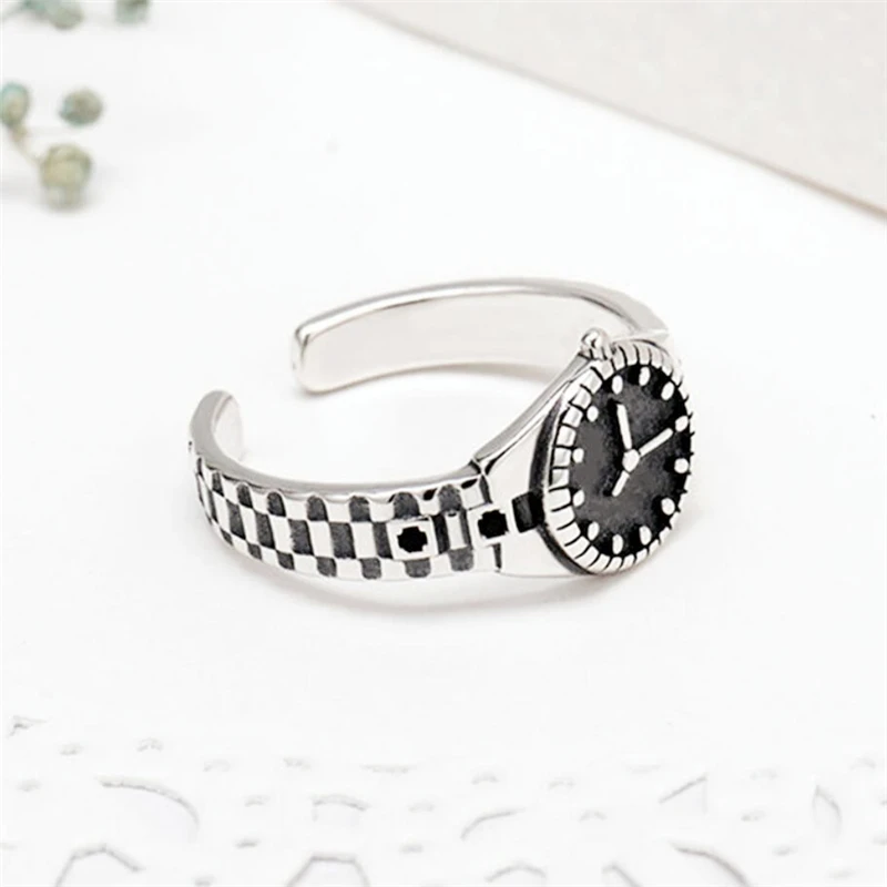 Милые мини-часы в форме подошвы с памятью формы ретро тайские серебряные женские