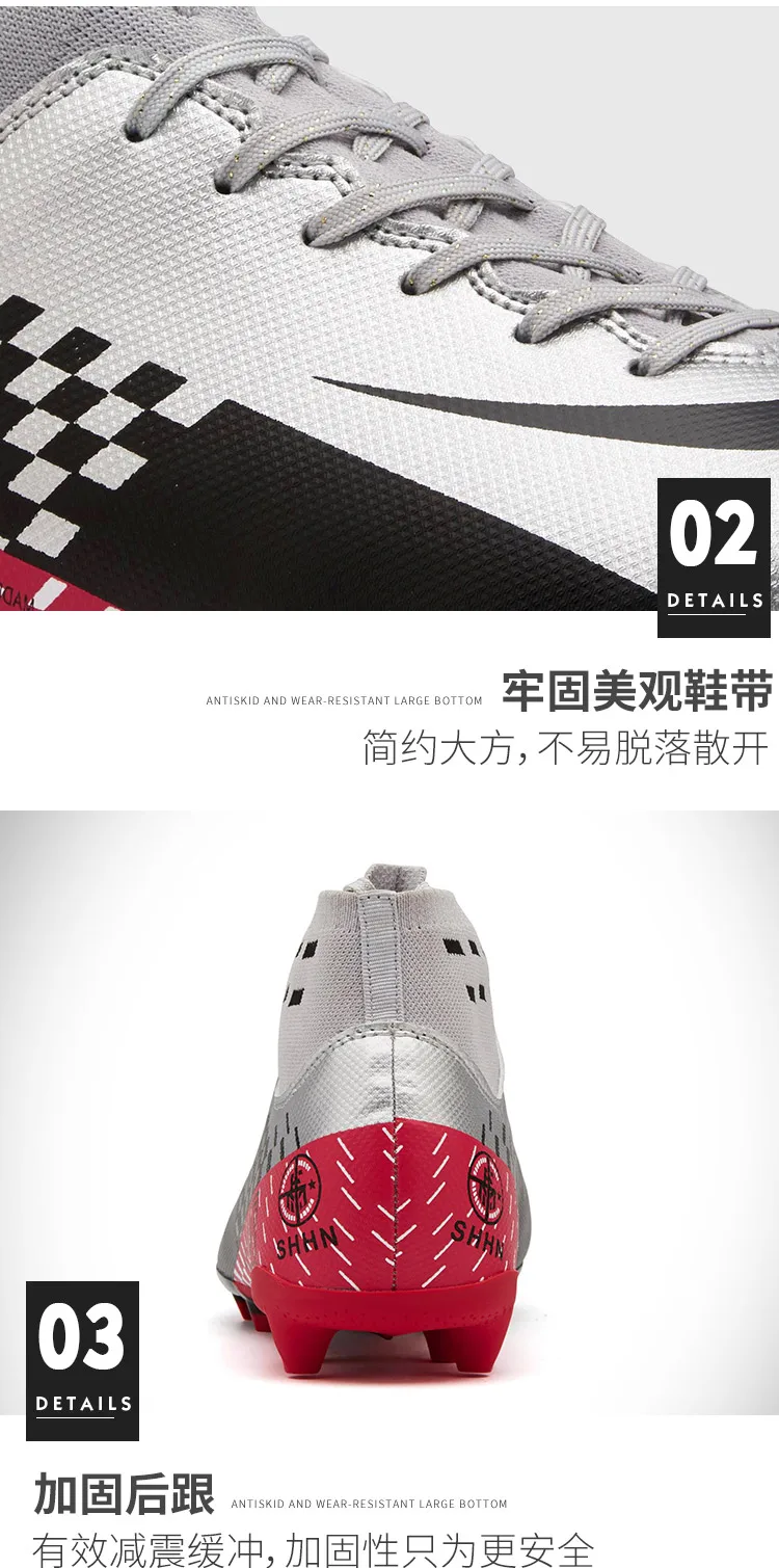 Superfly VI футбольная обувь 360 Elite FG KJ 6 XII 12 CR7 SE Ronaldo Neymar Мужские Молодежные футбольные ботинки высокие ботильоны