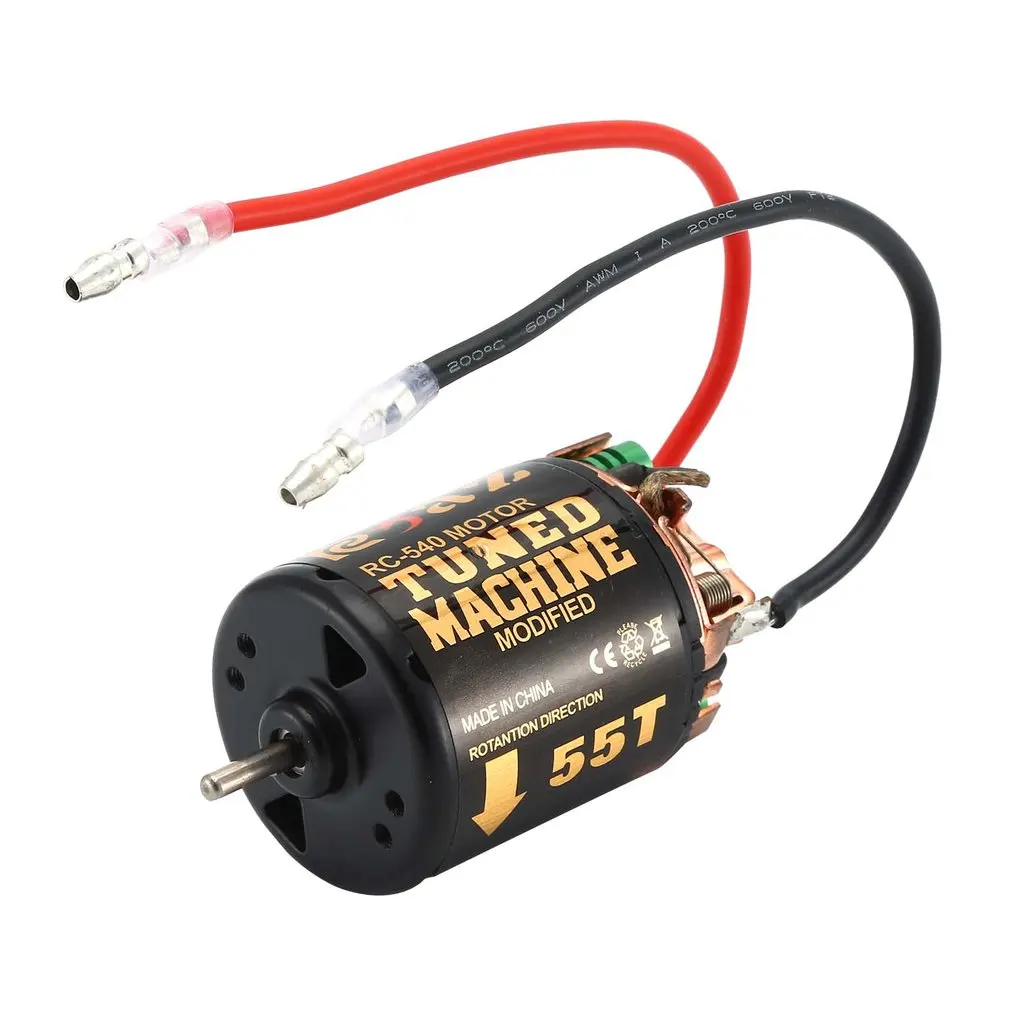 

RC 540 35T 45T 55T Brushed Motor With 320 Speed Controller Waterproof ESC for RC Car Rock Crawler Axial SCX10 Model Parts