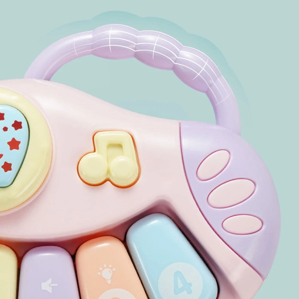 

0-12 Months Baby Early Education Hand Drum Rattle with Chinese Music Kids Toys