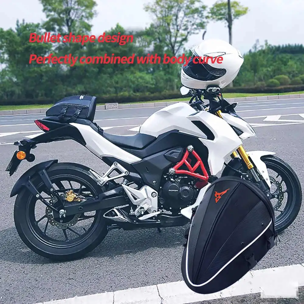 

Motorcycle Waterproof Tail Bag Motorcycle Bag High Capacity Motocross Storage Bag Cafe Racer Package Motorbike Scooters Bag