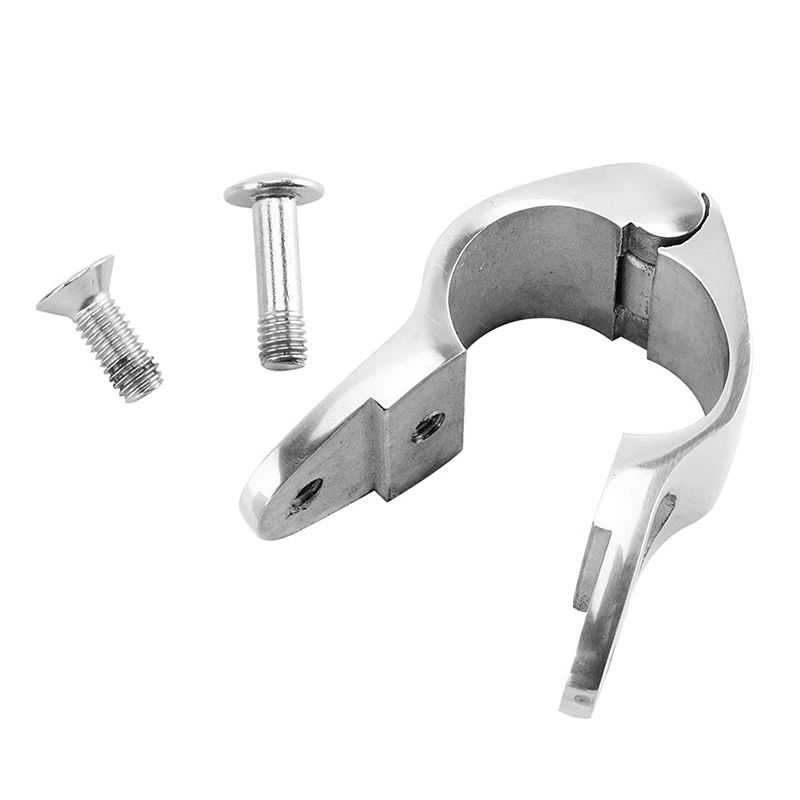 

4Pcs of 316 Stainless Steel Bimini Top Hinge Rail Mount 1 Boat Bimini Top Hinged Jaw Slide Rail Mount Hinged