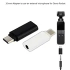 Тип с разъемами типа C и 3,5 мм Джек конвертер аудио адаптер для наушников Тип кабеля Тип кабель-Переходник USB C на 3,5 мм разъем для наушников Aux кабель для Osmo карман для телефона