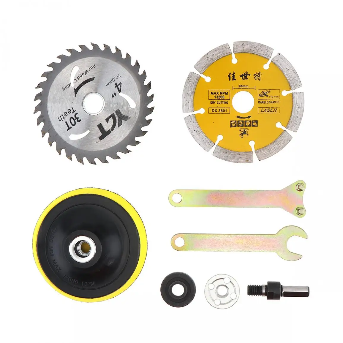 14 шт./компл. электрическая дрель угловая шлифовальная машина аксессуары для