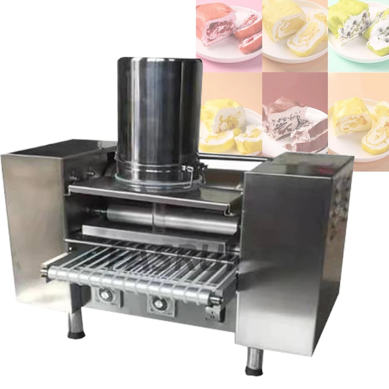 

Automatic Cake Crust Machine Egg Dumpling Crust Machine Multi-function Pancake Spring Roll Pastry Melaleuca Machine