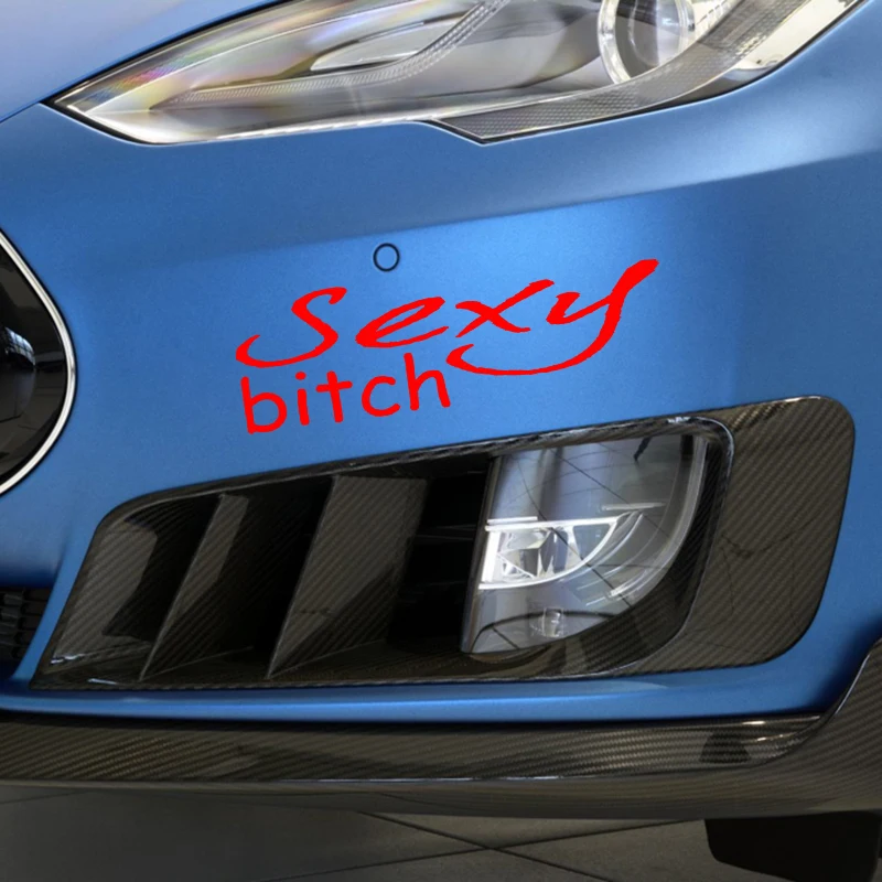 Sexy Bitch Lettering Art Funny Car Sticker for Truck Window Bumper Novelty | Автомобили и мотоциклы