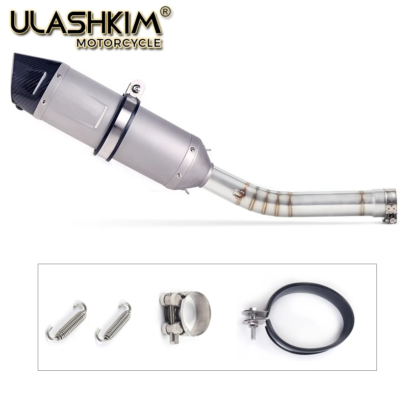 Глушитель выхлопной трубы мотоцикла средний передний Lik Slip On для Yamaha YZF 600 R6 1998 до