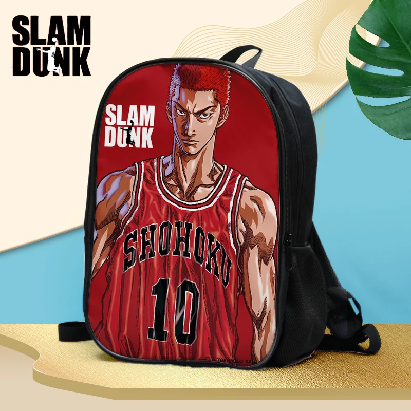 

Аниме/Slam Dunk Sakuragi двойной водонепроницаемый рюкзак/сумка на плечо/Школьный Рюкзак