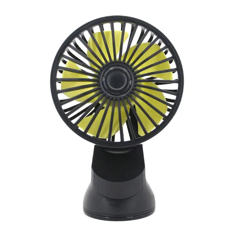 

Suction Cup Single Head Car Fan Three Speed Control USB Fan for SUV Boat Office
