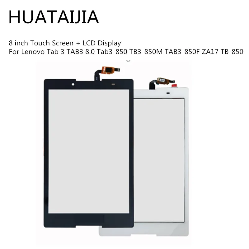 For Lenovo Tab 3 TAB3 8.0 Tab3-850 TB3-850M TAB3-850F ZA17 TB-850 8 inch Touch Screen glass LCD Display panel digitizer assembly |