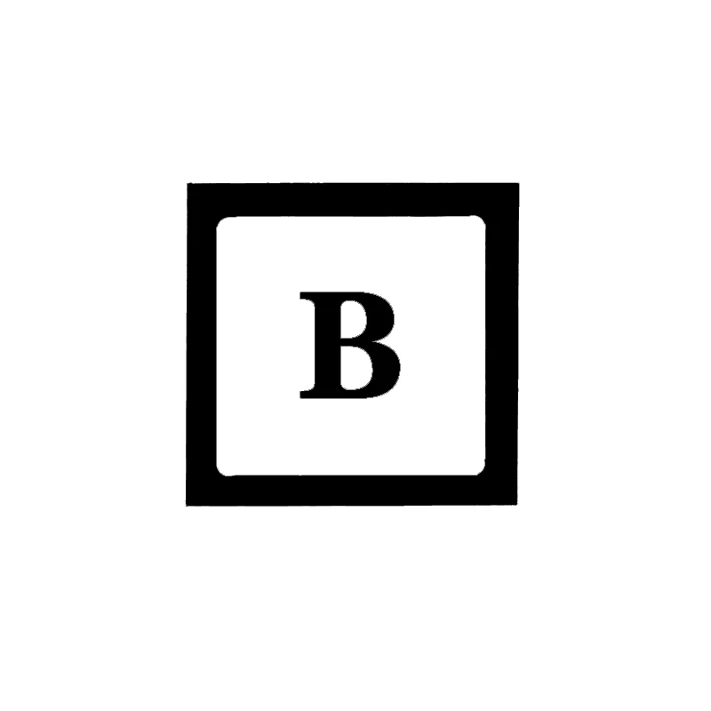 Black B DIY прозрачный латексный шар в коробке, детские блоки любви для мальчиков и девочек, украшение для свадьбы, дня рождения, вечеринки - Цвет: Black B