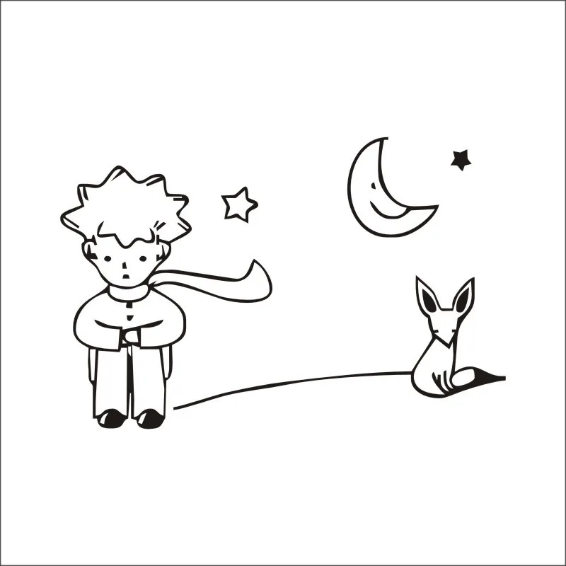 Start Moon Детская Наклейка на стену s маленький декор для комнаты мальчика спальня