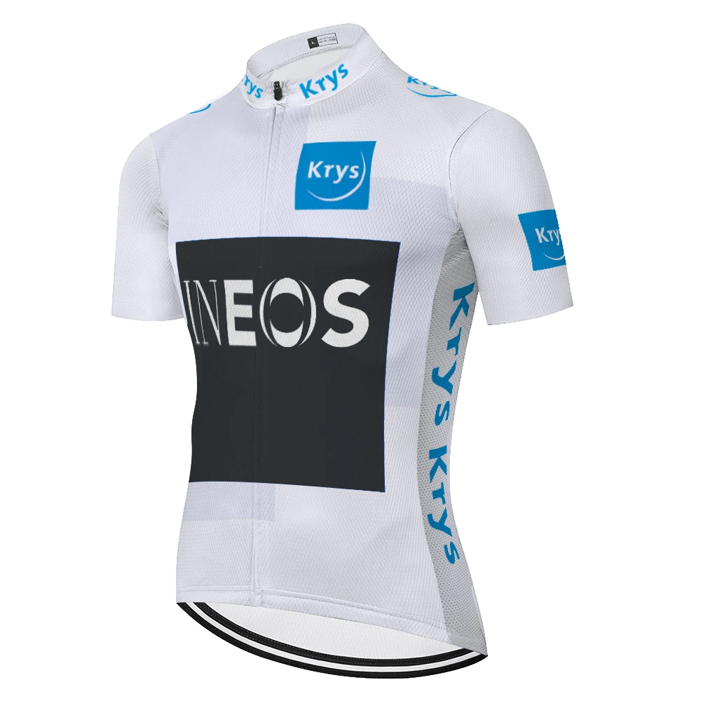 Новинка 2019 года! Джерси для езды на велосипеде с французским чемпионом INEOS tenue