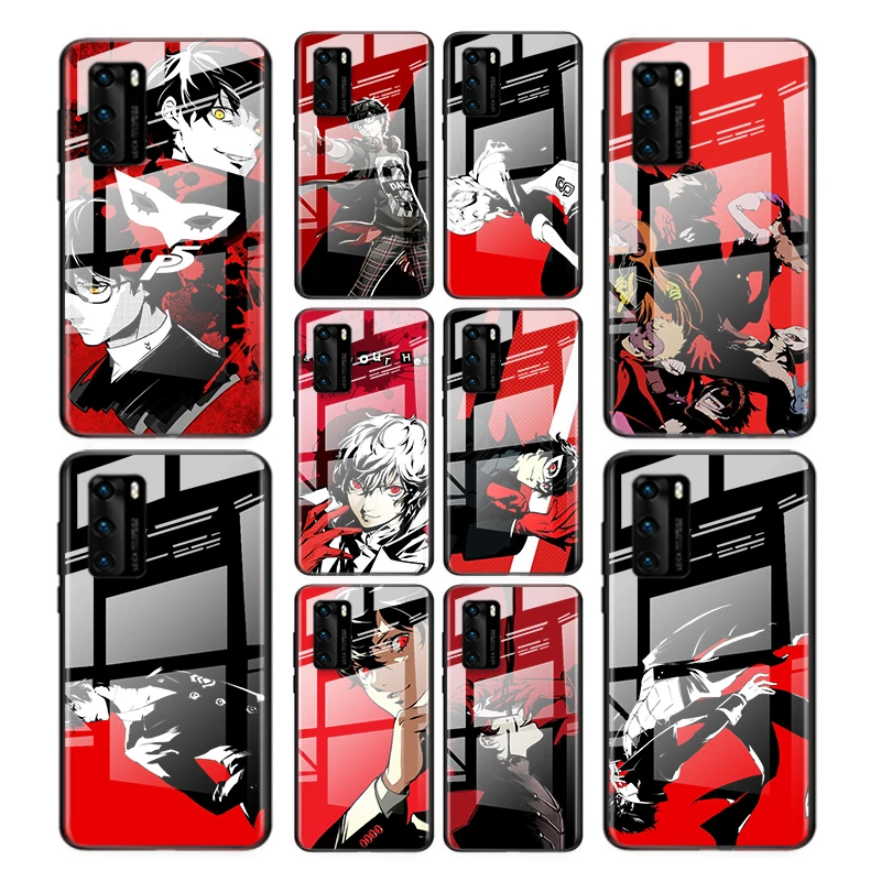 

Tempered Glass Cover Danganronpa V3 For Huawei P40 P30 P20 P10 Pro Plus Lite 5G 2019 Shockproof Shell Phone Case