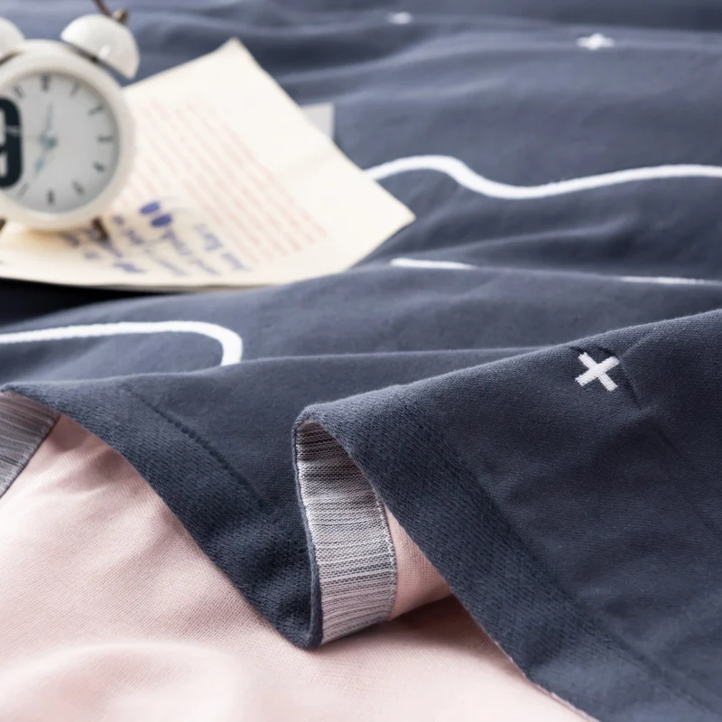 

Six Layer Gauze Cotton AB Two Sides Towel Blanket Soft Breathable Bedspread Bedclothes Summer Throw Blankets on Sofa/Bed