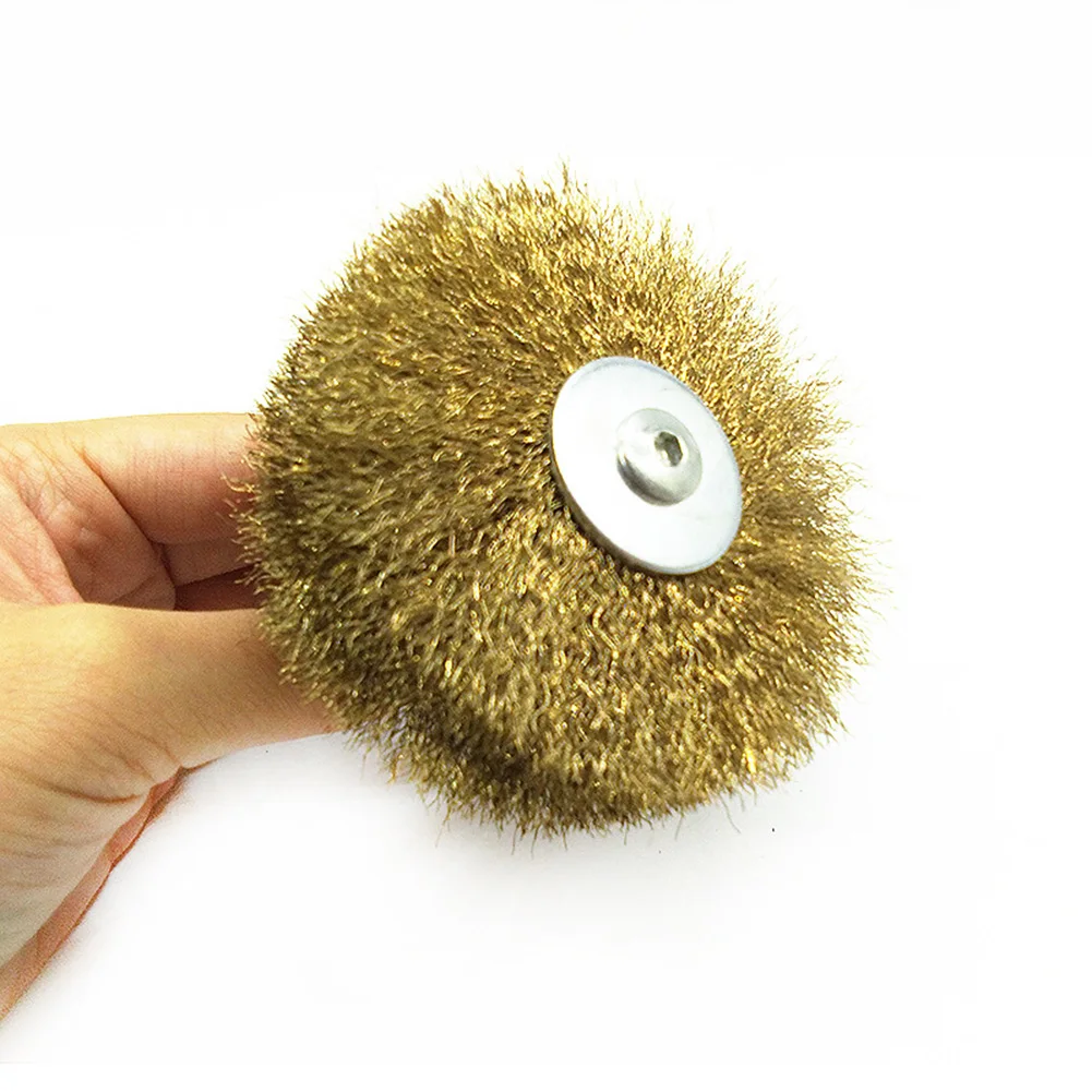 

Wheel Copper Wire Brush Brush Rotary Tools Polishing Brush Copper Plated