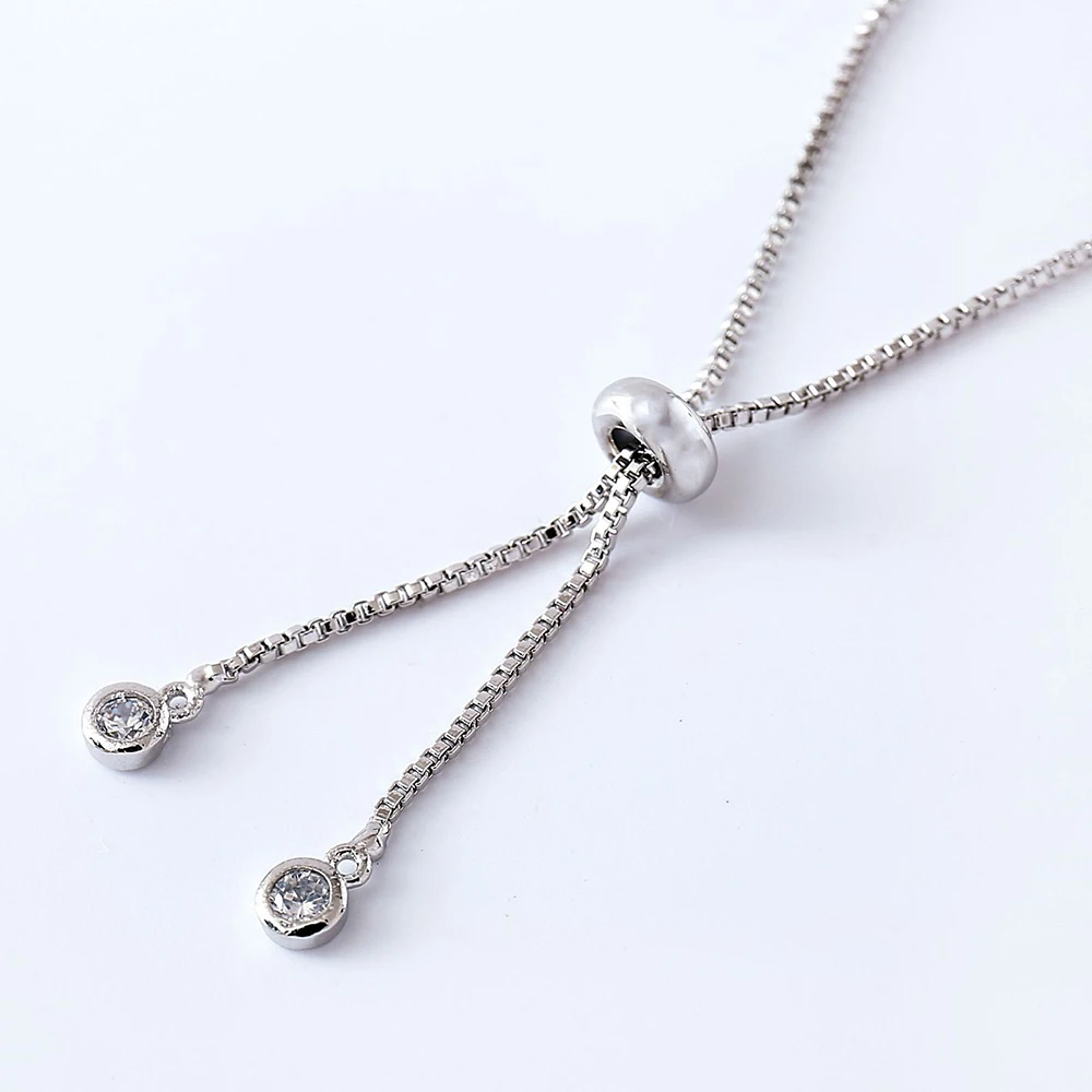 

New 2021 Korean version of simple adjustable ladies bracelet fashion micro inlaid Hao stone bracelet custom rose gold bracelet