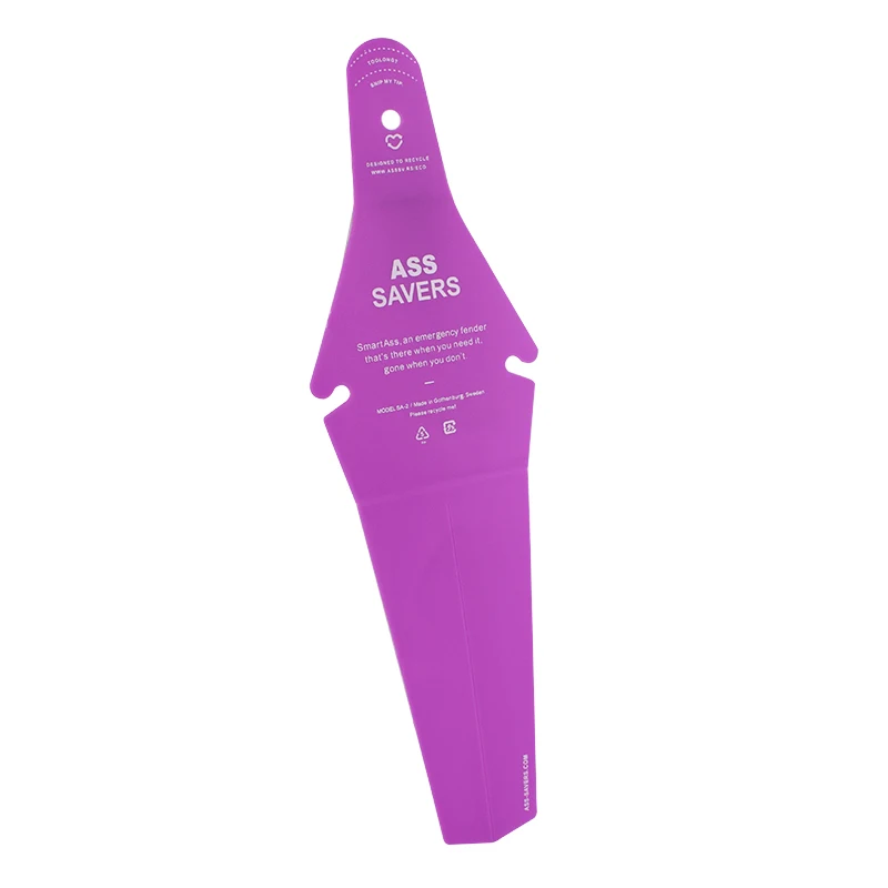 purple 1 шт. Быстроразъемное крыло MTB дорожный велосипед седло брызговик съемные части задние крылья для горного велосипеда крыло Аксессуары для велосипеда - Цвет: purple