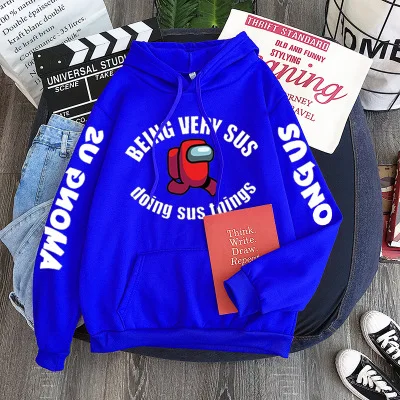 

Men's pullover fashion loose pullover sweatshirt warm wool pullover hip-hop pullover man hoodie