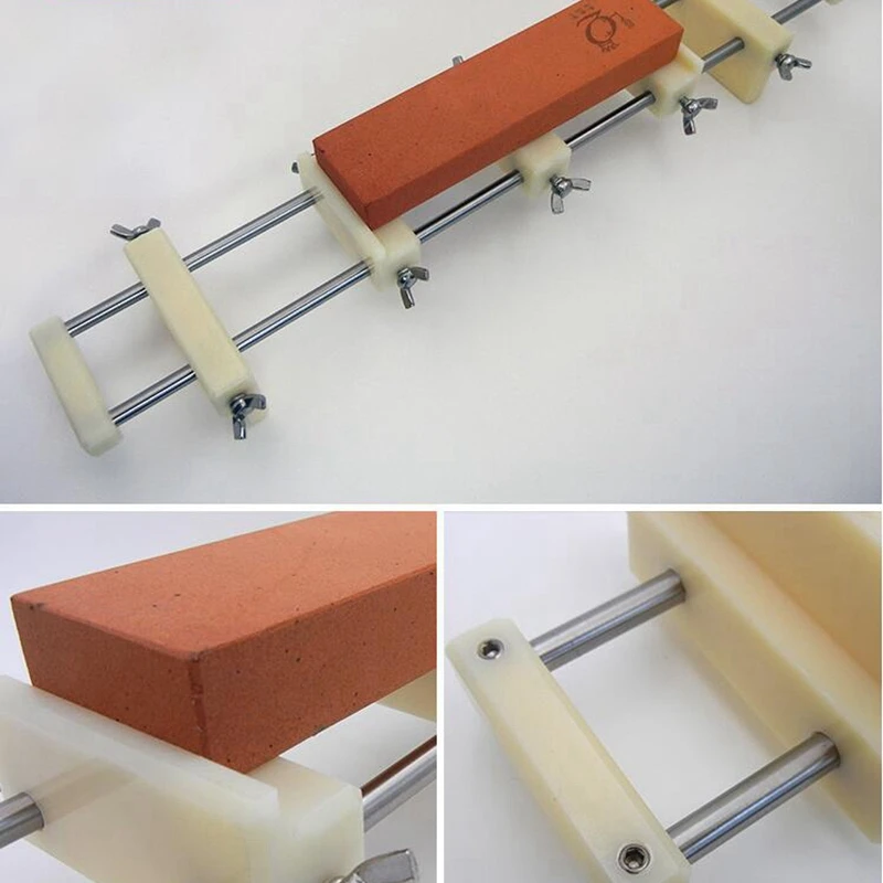 

Kitchen Sink Whetstone Frame Grinding Stone Base Shelf Home Non-Slip Knife Sharpener Nylon Material 0.8Kg