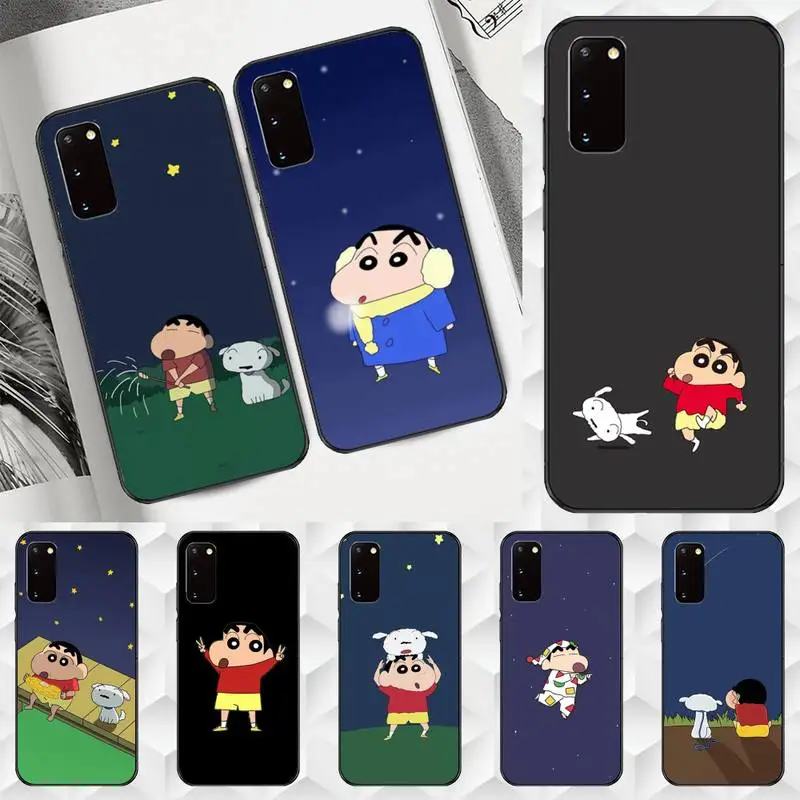 

Cartoon Crayons Shin Cute Chan Phone Case For Samsung Galaxy J2 J4 J5 J6 J7 J8 Note 5 7 8 9 10 20 2018 Cover
