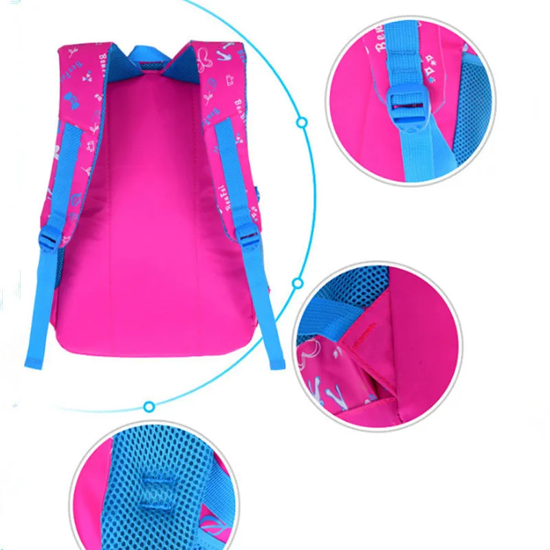 Waterproof Children School Bags for Girls Backpack Kids Book Bag Child Printing Backpacks Teenage Girls kids Satchel schoolbags