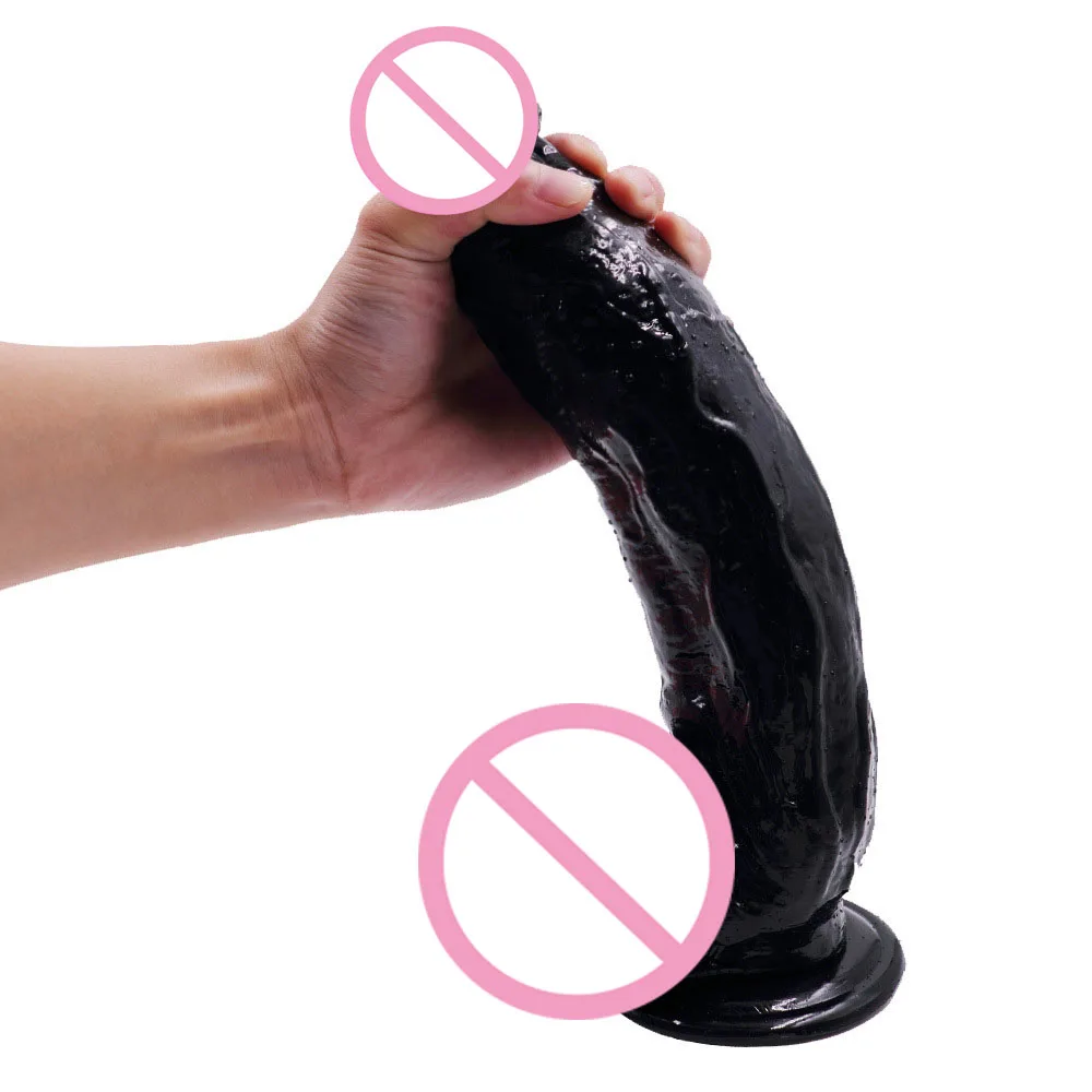 Большой длинный фаллоимитатор секс шоп имитация пениса взрослые игрушки не