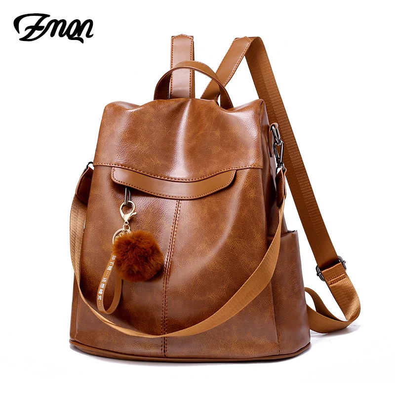 ZMQN рюкзак для женщин 2020 противокражный Mochila Feminina винтажный Рюкзак Школьные