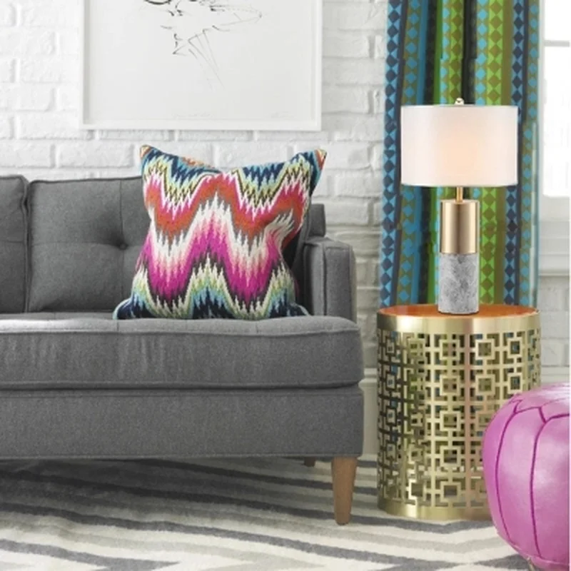 Современный дизайн Мраморная настольная лампа прикроватная для спальни