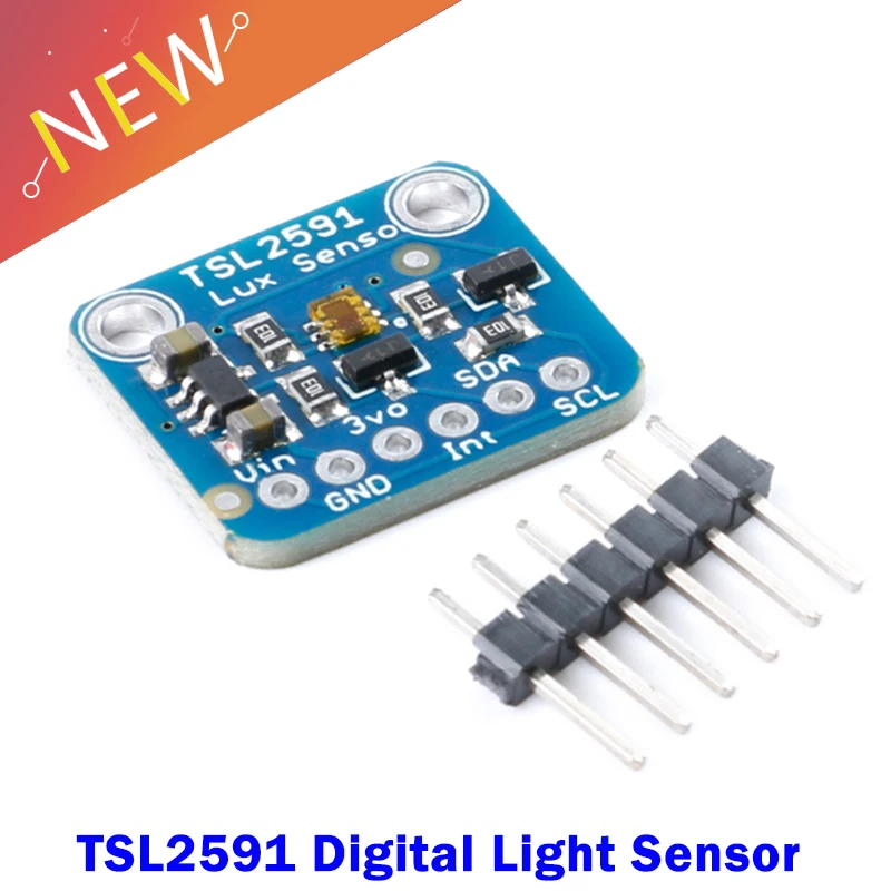 Цифровой светильник TSL2591 3 3-5 В I2C 7-битный высокодинамический диапазон люкс