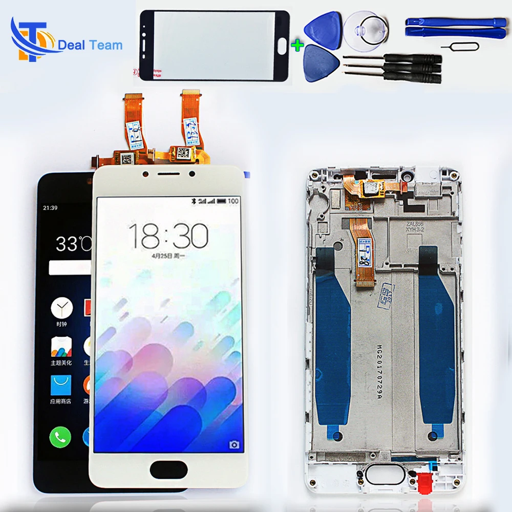 Команда по продажам для Meizu M5C 5,0 дюймов ips ЖК-дисплей 1280*720 сенсорный экран для Meilan 5C A5 дигитайзер сборка рамка с бесплатными инструментами