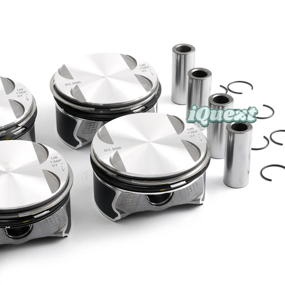 Комплект колец с 4 поршнями диаметром 11257562451 мм для BMW E60 E87 E90 118i 120i 320i 520i X3 N46B20B 2 0 л