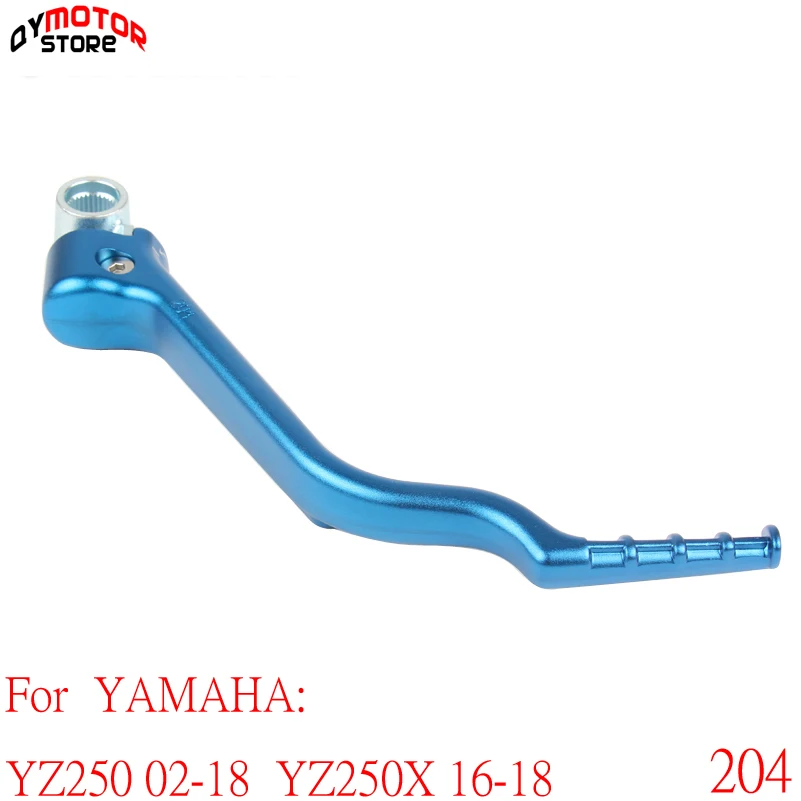 High quality Forged Kick Start Starter Lever Pedal Arm For YAMAHA YZ250 YZ 250 2002 2003 2004 2005 2006 - 2016 YZ250X 2016 -2018