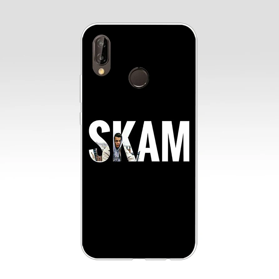 252FG норвежский ТВ SKAM Мягкий Силиконовый ТПУ чехол для huawei Mate P20 P30 Llte Pro Y6 Y7