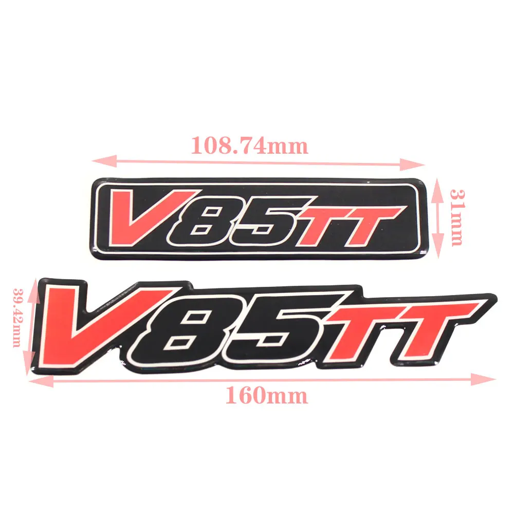Мотоцикл наклейки V85TT для Guzzi V85 Tt Танк Pad наклейка багажа Алюминиевый Чехол
